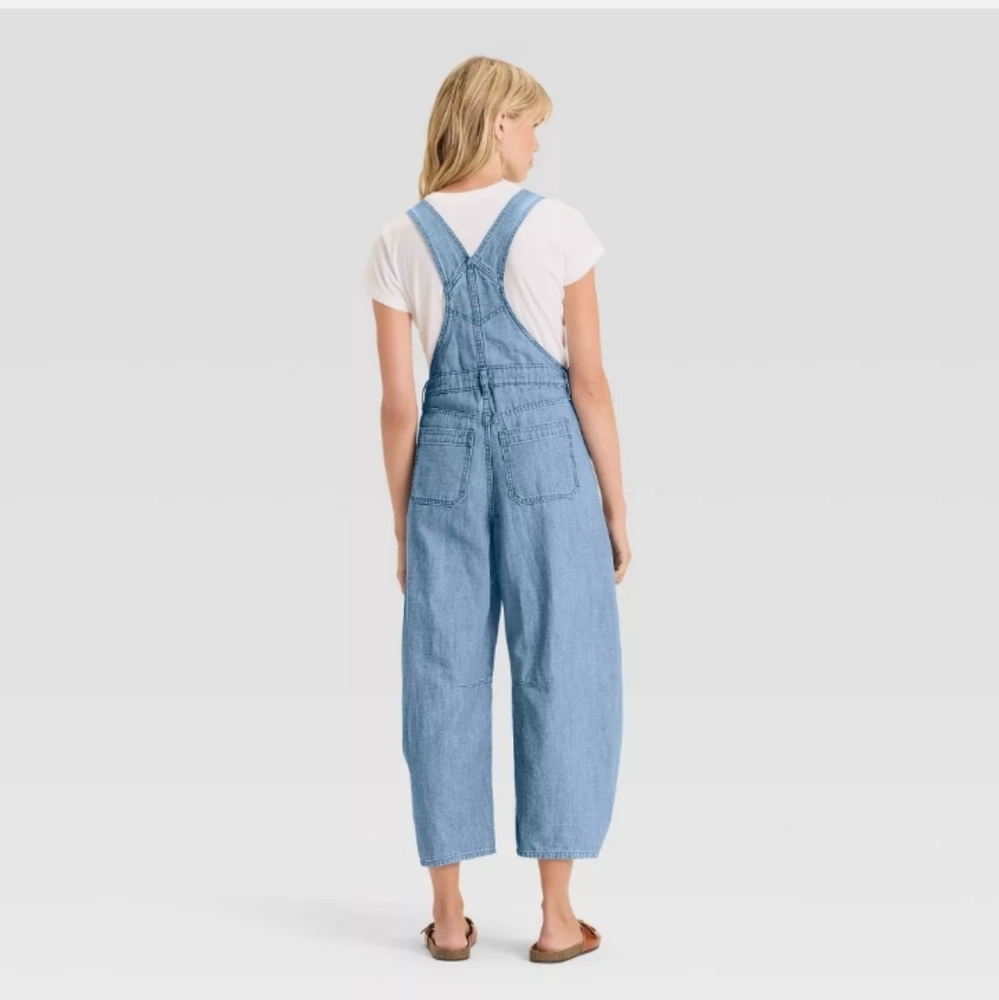 Women's Denim Utility Overalls - Universal Thread 10 - Picture 2 of 16